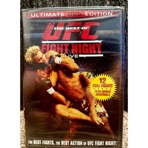 UFC The Best of Fight Night Live DVD New 12 Full Fights Bonus Material